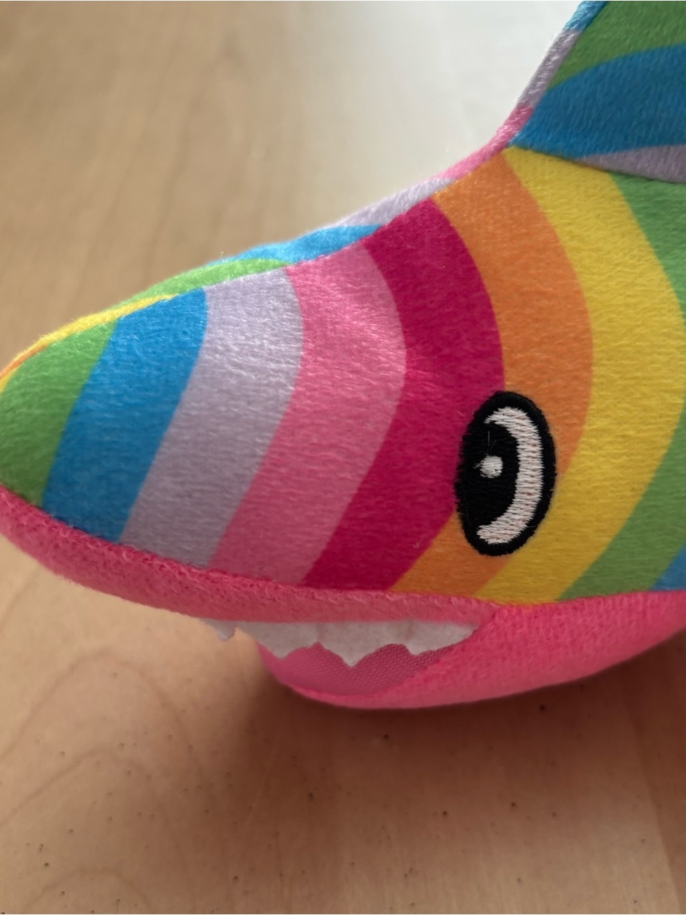 NANCO Rainbow Shark Plushie. Brand New. 11 Inches. Great Gift. Fast Shipping - Picture 10 of 12